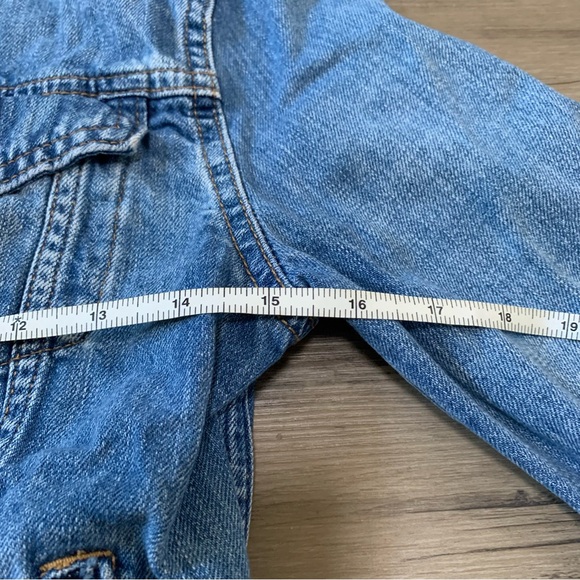 POLO Ralph Lauren Distressed Denim Jacket Size 16 - Picture 10 of 10